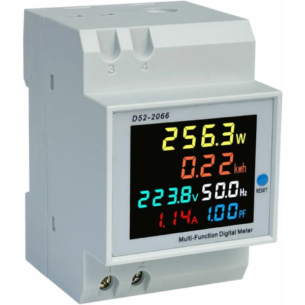 (AC40-300V (110-220v) 100A vol) Energiförbrukningsskärm D52-