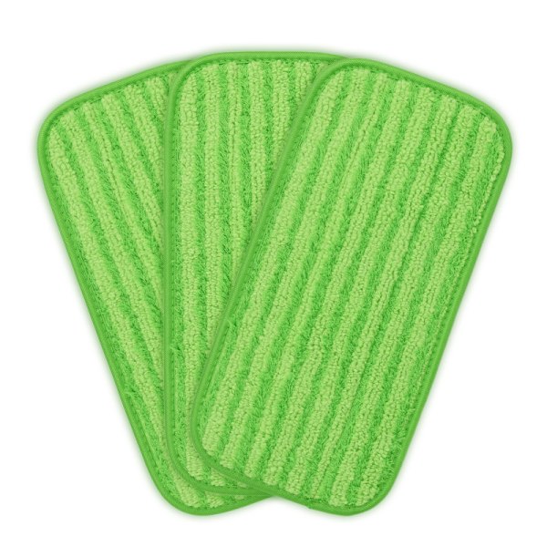 3-delt tilpassbar Swiffer WetJet Flat Sticky Snap Mog-sett 12 tommer