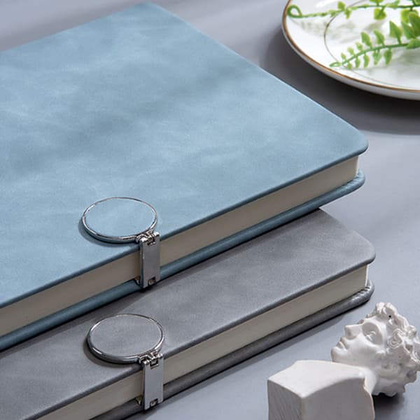 Ocean Blue Student Dagbog, Kreativ Magnetisk Ring Notesbog, B5 Not