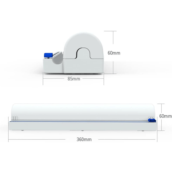 Avruller papirfilmkutter, aluminiumsfoliefilmkutter, gjenbrukbar F