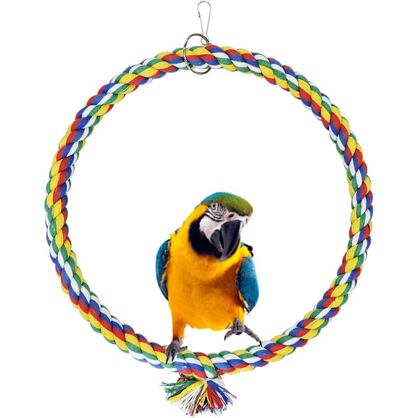 Ocean Bird -keinuminen (25 cm), Puuvillakeinuminen häkkiin, Purematon