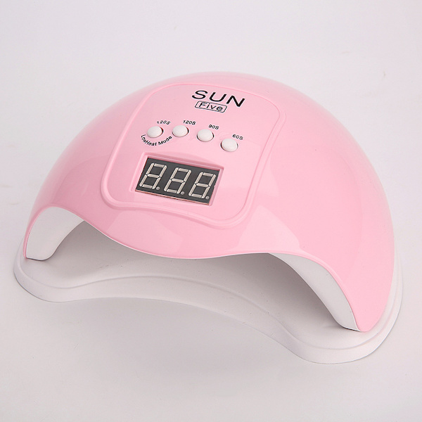 UV LED Gel Neglelampe, 48W Bærbar Professionel Automatisk Negletørrer