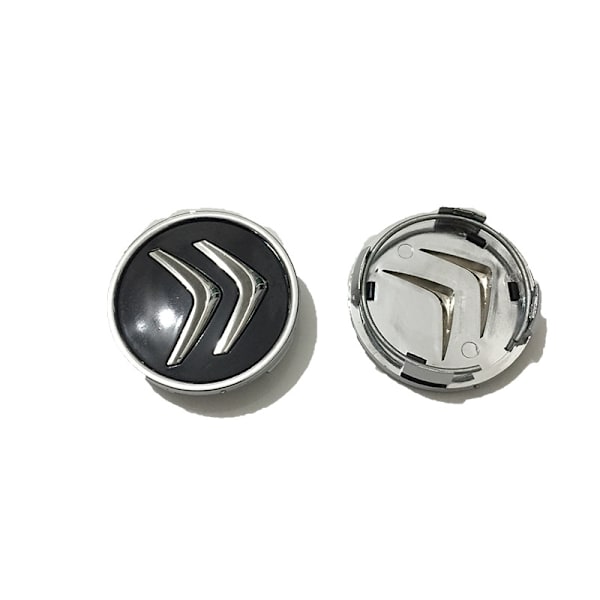 Cit01 - 60MM 4-pakks Senterdeksler Citroen Sølv One Size