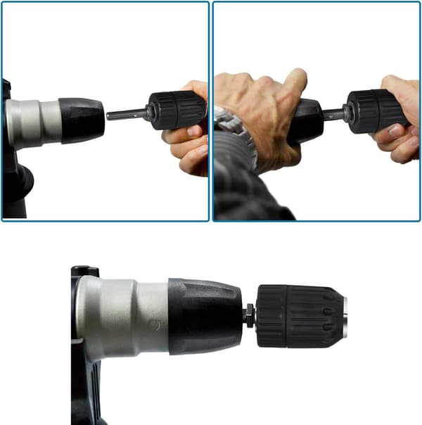 Borchuck, Hurtigkobling Impact Driver Adapter 1,5-13 mm, Hurtig