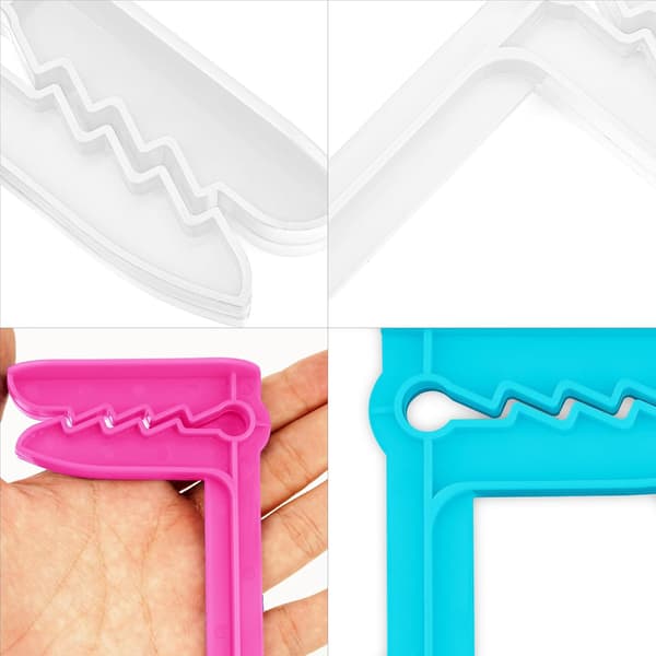 Strandhandduksankare, 12-pack - Plast, Vit, Ljusblå, Rosa