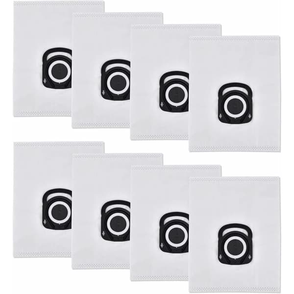 8 stycken dammsugarpåsar för Rowenta Hygiene + Silence Force, Compact P