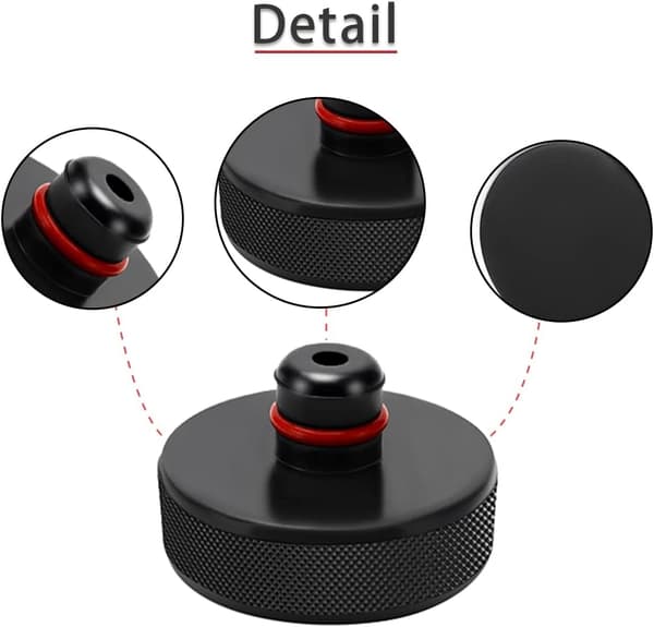 4 stk. Jack Pad Block, Gummiblock Kompatibel med Tesla Model
