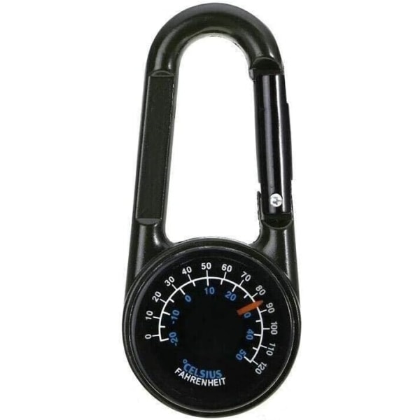Ocean Multifunktionel Mini Karabiner 3 i 1 Kompas Udendørs Termometer