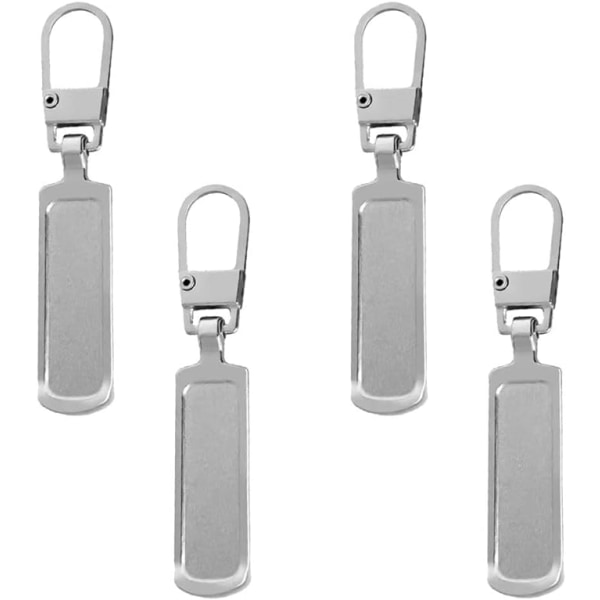 4 stk Metal Zipper Pull, Metal Zipper Pull amovible, Tirettes de