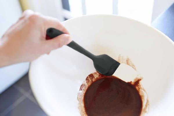 Silikon Køkkenspatel uden Bisphenol (sort - Sæt af 2) Mi