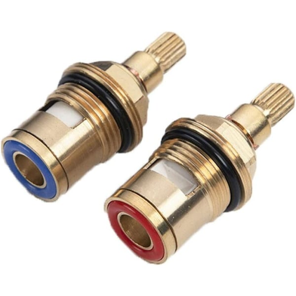 1/2 Ceramic Faucet Replacement Cartridge, Hot and Cold Ceramic Fa