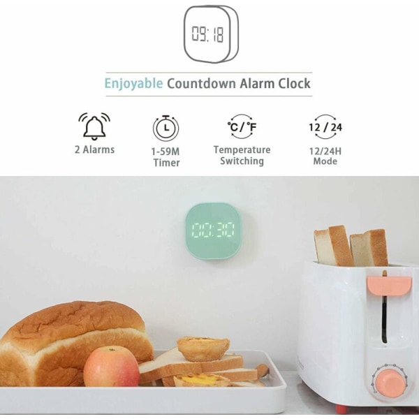Digital vækkeur, Smart Sensor LED Magnetisk Multifunktionel Cu