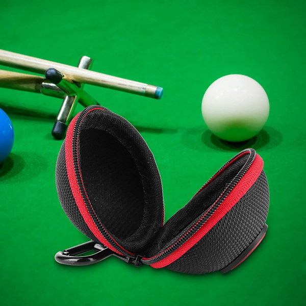 Keilapallolaukku, 57 mm biljardipallon pidike kantolaukku kannettava biljardisuoja pool-palloille, harjoituspalloille