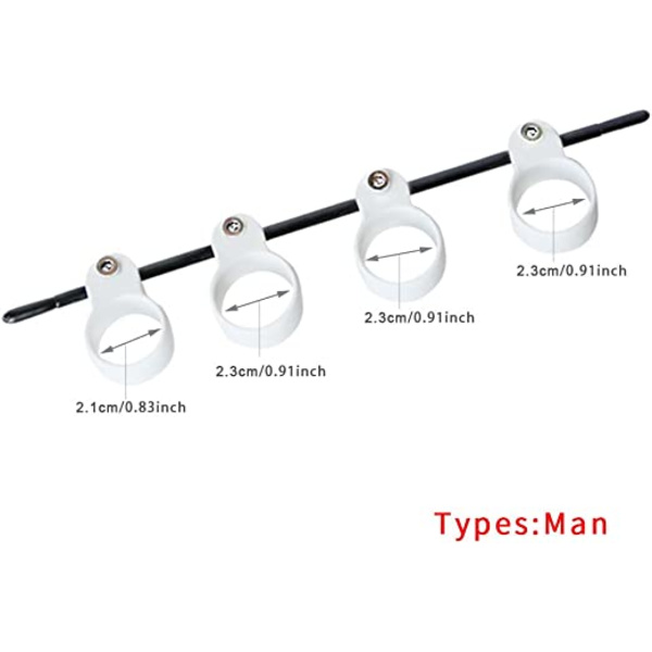 Justerbar fingerutvider for gitar