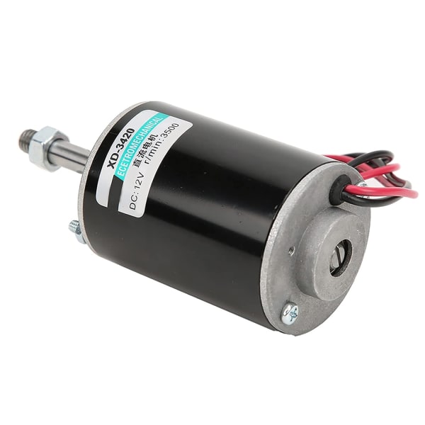 12V Motor, Kraftig 12V Motor (12V 3500 Omdr./min), Høy Moment DC Motor