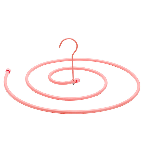 Lakanställ - rosa, platsbesparande, multifunktionell Spiral Dryi