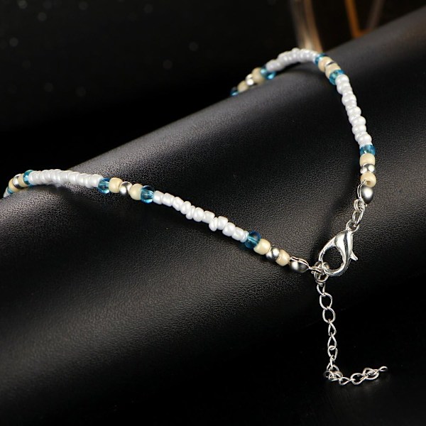 Boho Ankelband Armband för Kvinnor Handgjorda Elefant Sol Sköldpadda Snäckskal Ankelband Sommar Fotsmycken