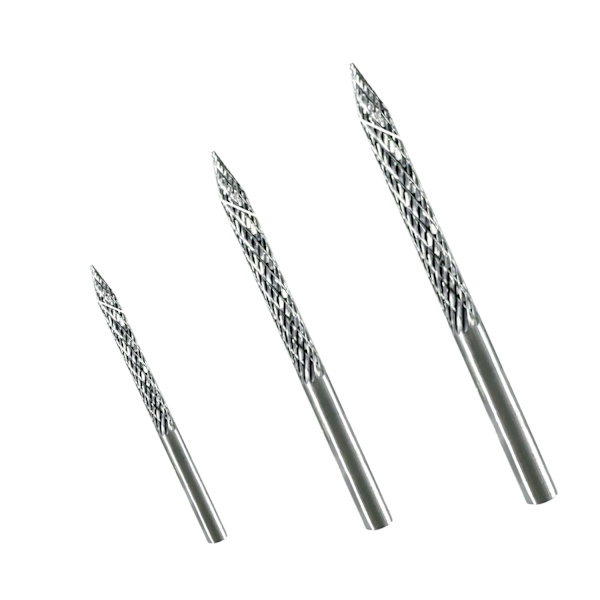 3 Stycken Däckborr Höghastighetsstål Däckreparationsborrar Däckreparationsverktyg (3 mm 4,5 mm 6 mm)