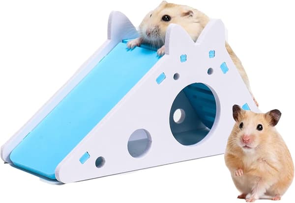 Hamstrarburshus för Hamsterbo, Hamstrarhus med Stege och