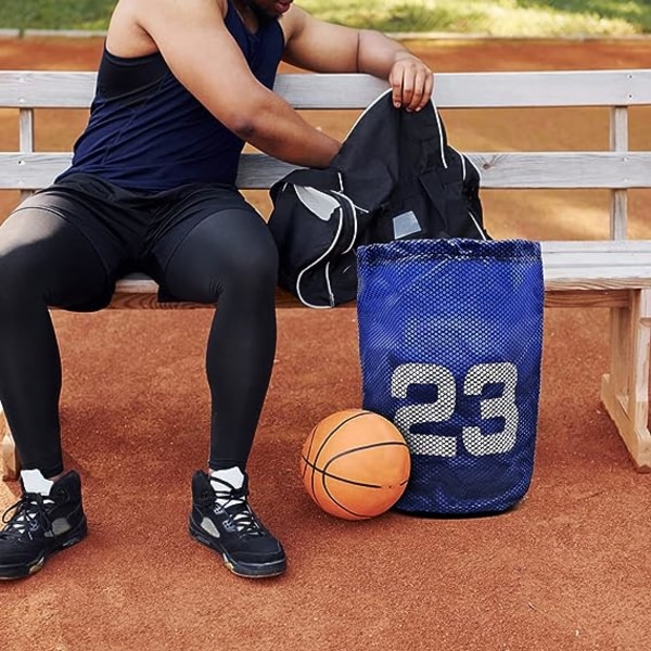 Basketballbæretaske, Basketballrygsæk, Trækstangs Gymnastikpose