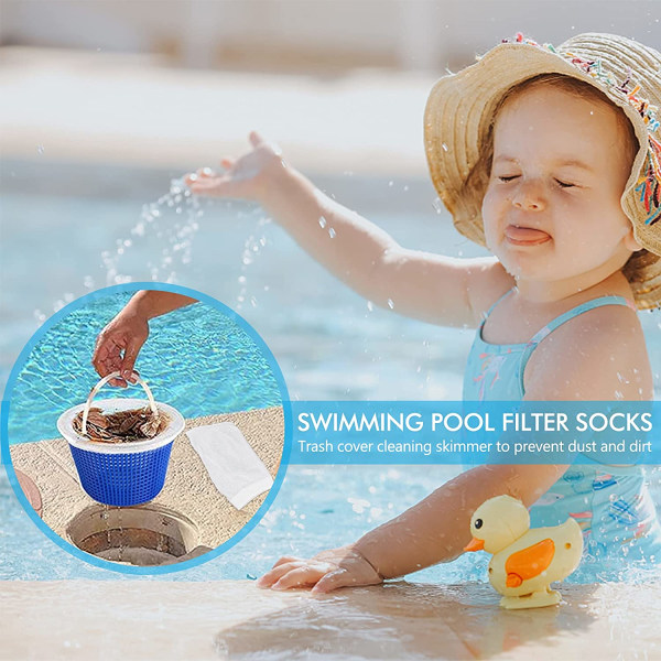 20 stk. Pool Skimmer Sokker Pool Skimmer Sokker Pool Filter Sok til