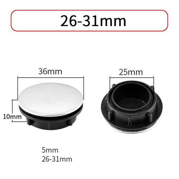 Vask Hulprop 4 Pakker (1 til 1,2 tommer i diameter) Vaskhane Hul
