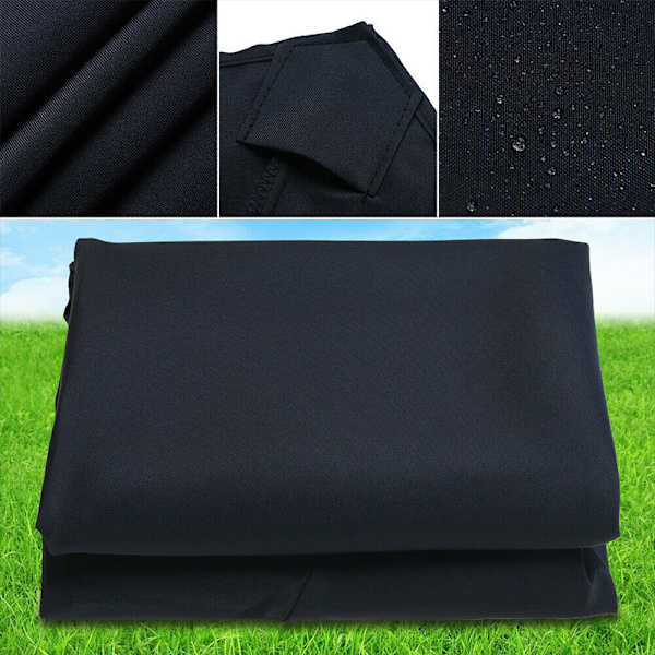 (Sort) 3M Parasol Udskiftningsbetræk Vandafvisende, UV-resistent, Gen