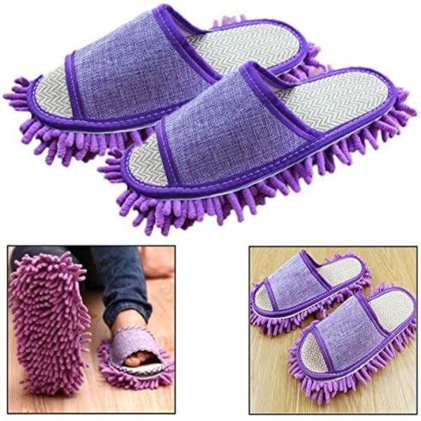 Storlek L 39-42 Mikrofiber Rengöringsmedel Hem Sko Rengöring Gjutning Sko C