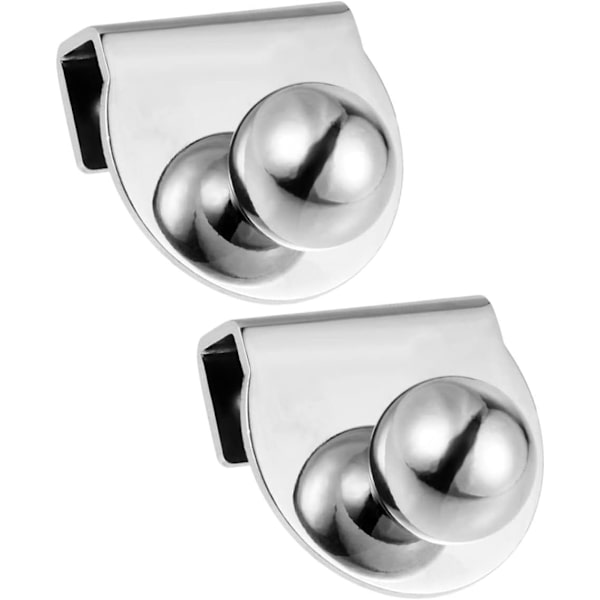 2 stk Håndtak Glass Skuffeknapper Skuff Kommode Glass Dørknapp Skap