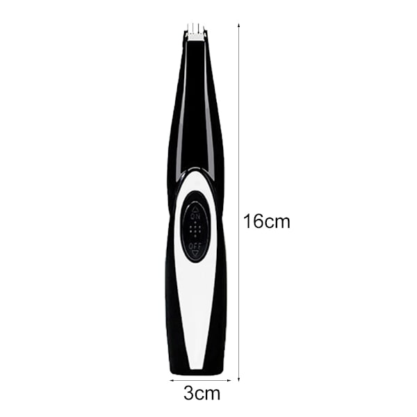 Vaaleanpunainen sähköinen lemmikkieläinten karvanleikkuri USB-ladattava langaton pieni leikkuri