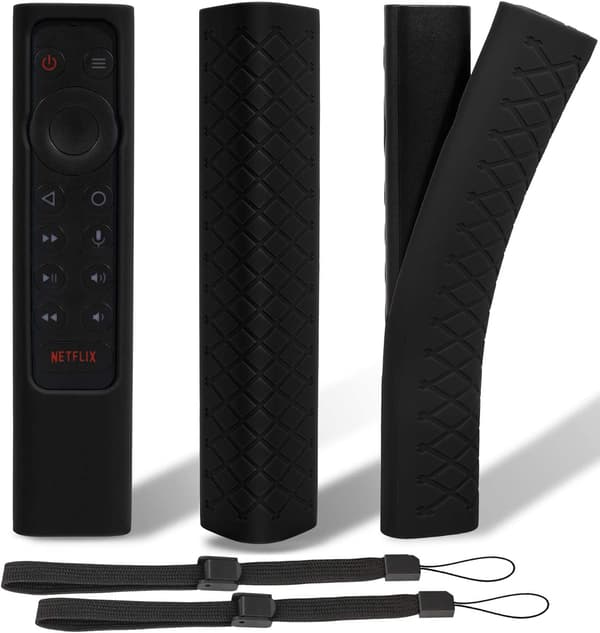 2 stycken fjärrkontrollskydd kompatibla med NVIDIA Shield TV