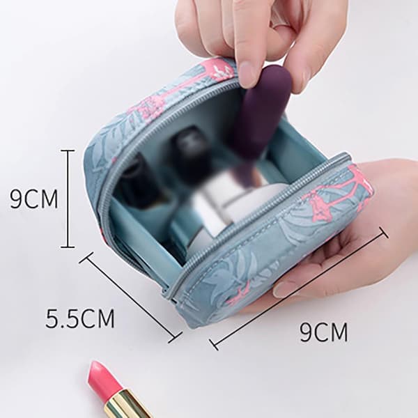 Sanitetsbind Oppbevaringspose Menstruasjonsbind Glidelåspose Bærbar Periode Kit Pose Tampong Oppbevaringspose Kosmetisk Organizer Pose for Tenåringsjenter Kvinner Rosa S