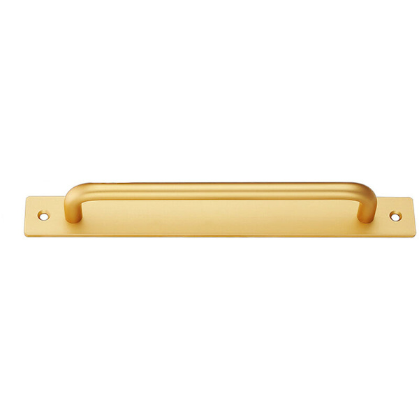 Sett med 2 håndtak - 128 mm aluminium legering låvedørhåndtak for skap