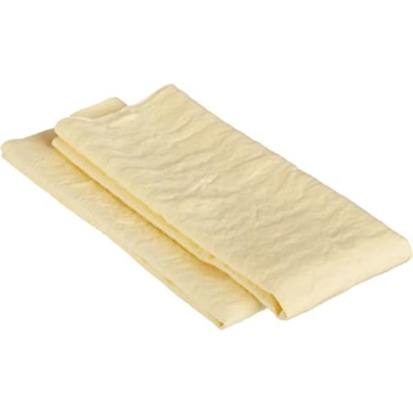 2 stk tyk pva imiteret bukkeskind håndklædespand (lille 17"L x 13