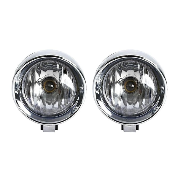 2 st LED-strålkastare Bullet för motorcyklar, extra strålkastare, dimljus