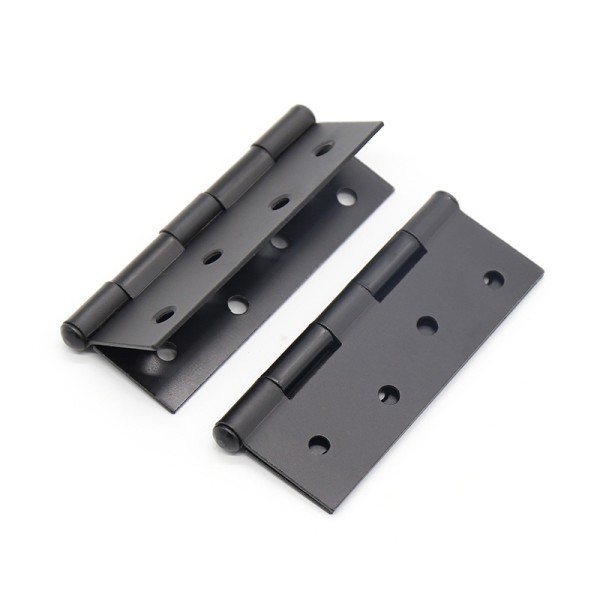 3 tommer (75 mm) matte svarte kulelagerhengsler, stål dørhengsel fo