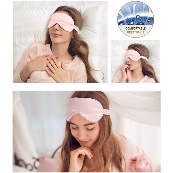 Sovande ansiktsmask (baby ), ögonmask i siden för sovande kvinna 3bc5 |  Fyndiq
