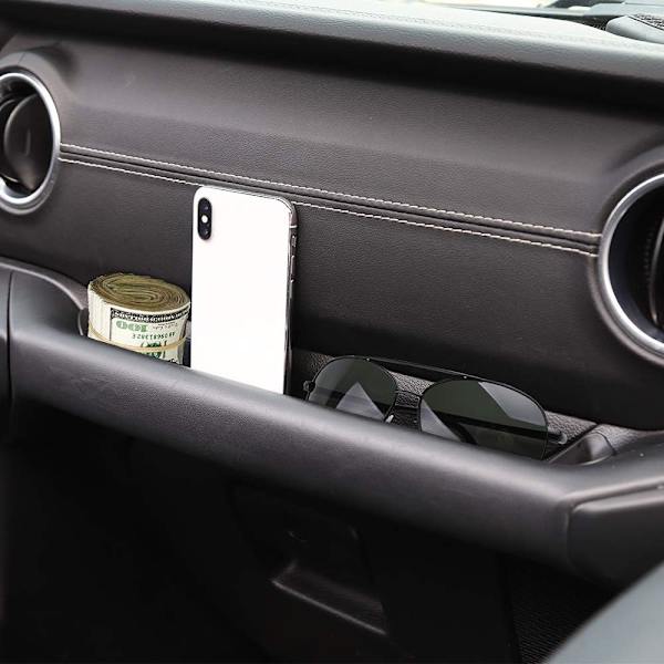 Oppbevaringsbrett for passasjer 2 deler, 2018-2023 Jeep Wrangler
