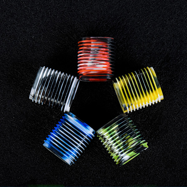 Gummiknapp for fiskesnelle - Anti-skli grep for baitcaster-knapper, for casting eller spinnfiske