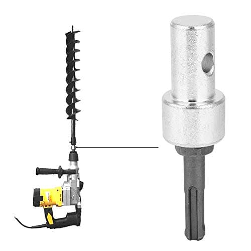 Isboradapter for elektrisk drill - Adapter for drillbit til jordbor