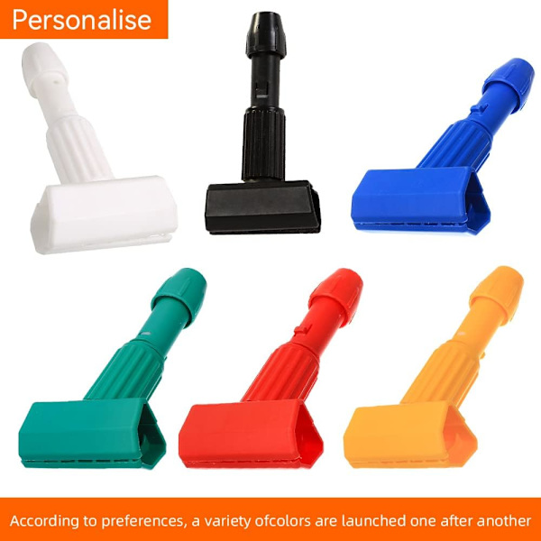 Kaupalliset Mop-Kiinnikkeet - Nopea Vaihto Pää Mop-Kahva - Raskas Mop-Pään Vaihtopidike Vaihda Mop-Kahva - Kaupallinen Gripper Mop Märkä Mop-Kahva