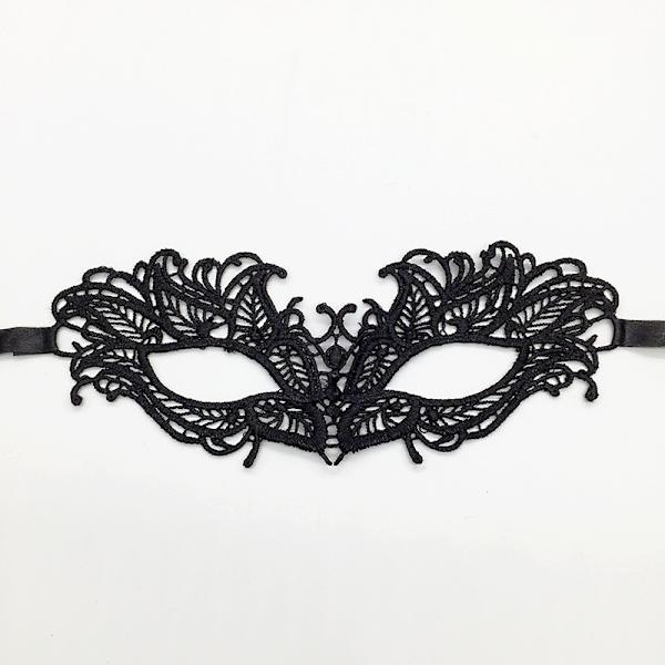 Maskeradspetsmask, ofärdig ögonmasktillbehör, jul, H