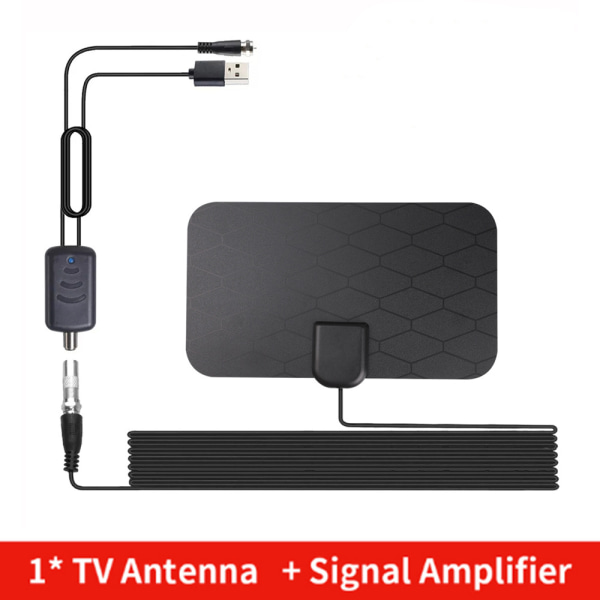 3000miles 1080p HD Digital TV-antenn DVB-T2 TV-antenn med förstärkare