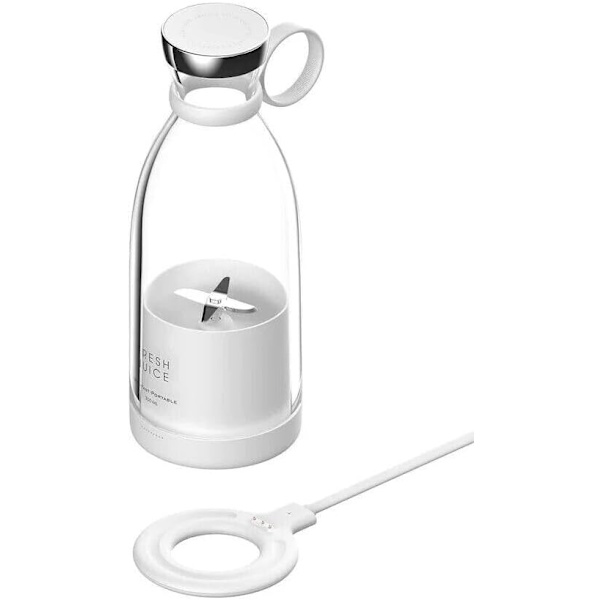 Bärbar Blender, Personlig Blender USB Laddningsbar med 4 Stora