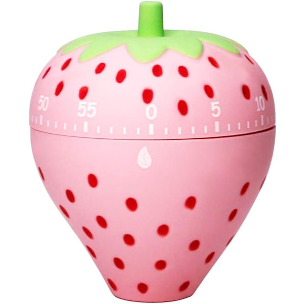 Kitchen Timer Cute Fruit Cookie Kitchen Timer | Novelty Manual Cooking Timer | Fun Shaped Mechanical Timer for Kitchen A