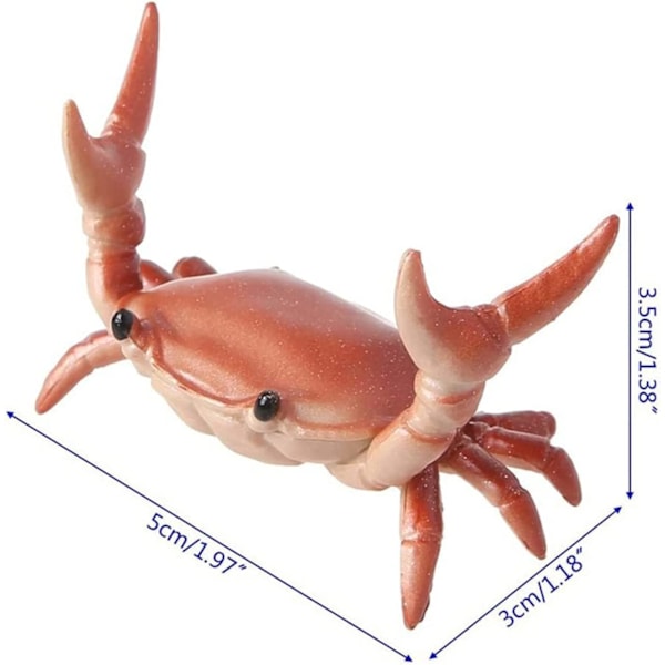 Krabbe Penneholder, Vægtløftende Krabber, Penneholder, Japansk Kreativ Sød Skrivebordsornamenter, Kreativ Gavehylde Opbevaring Stati