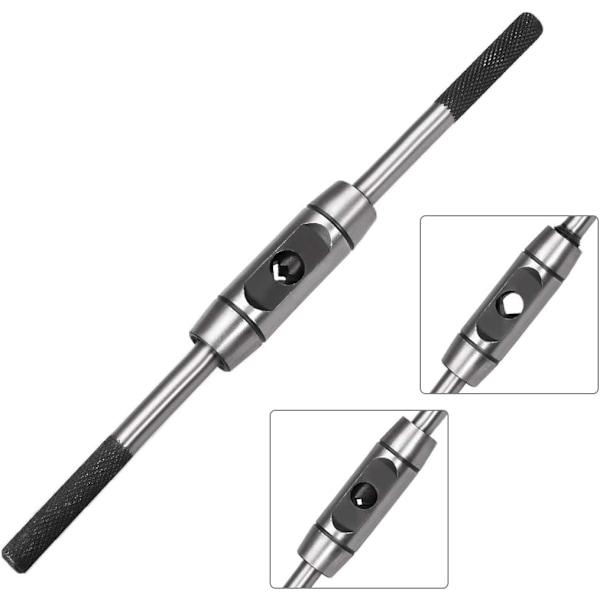 Venstrehendt Tap Holder Justerbar Tap Nøkkelhåndtak for metrisk M6-M