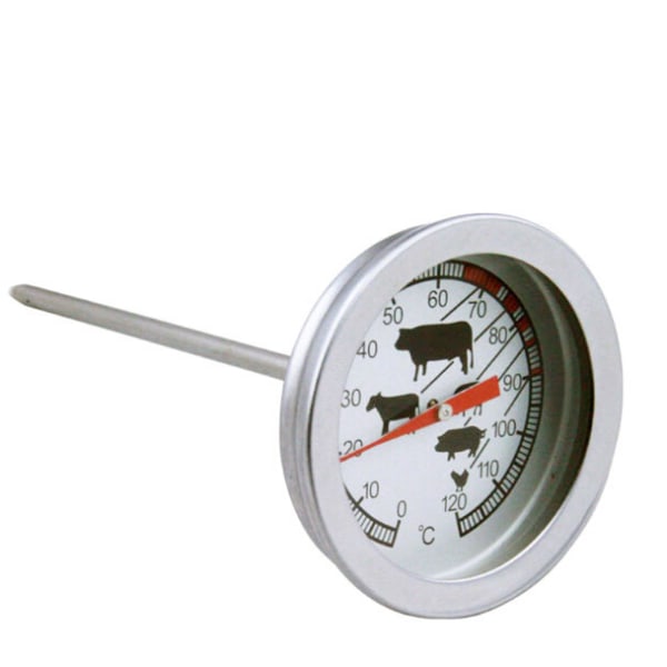 Analog Varmebestandig Termometer for Matlaging, Steking, Grilling