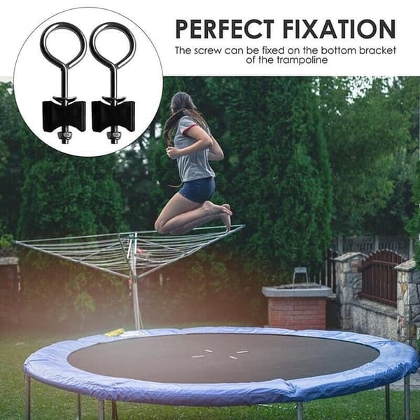 Trampolintillbehör, trampolinskruvar, fasta trampoliner, förpackning