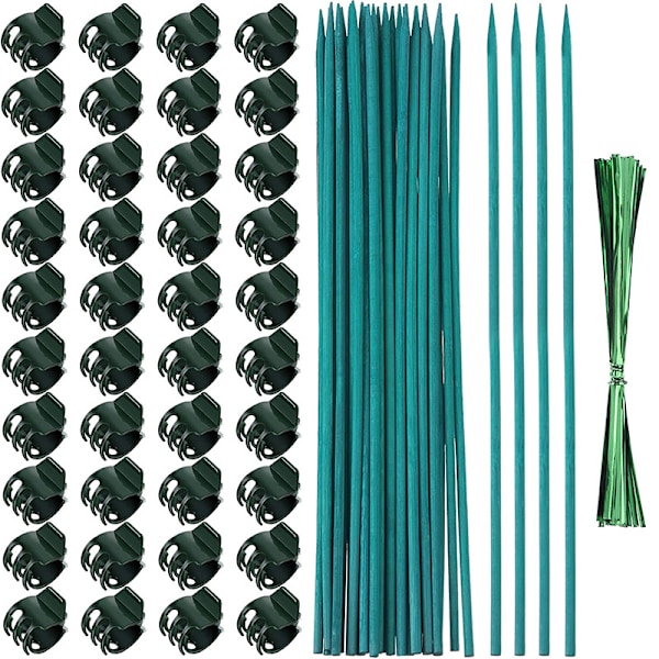 Kasvien bambutikku kukka-asetelman tikku 30cm, tukeen